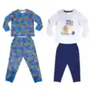 Bild 1 von Pyjama, indigo/grau, 110/116, 2er Set