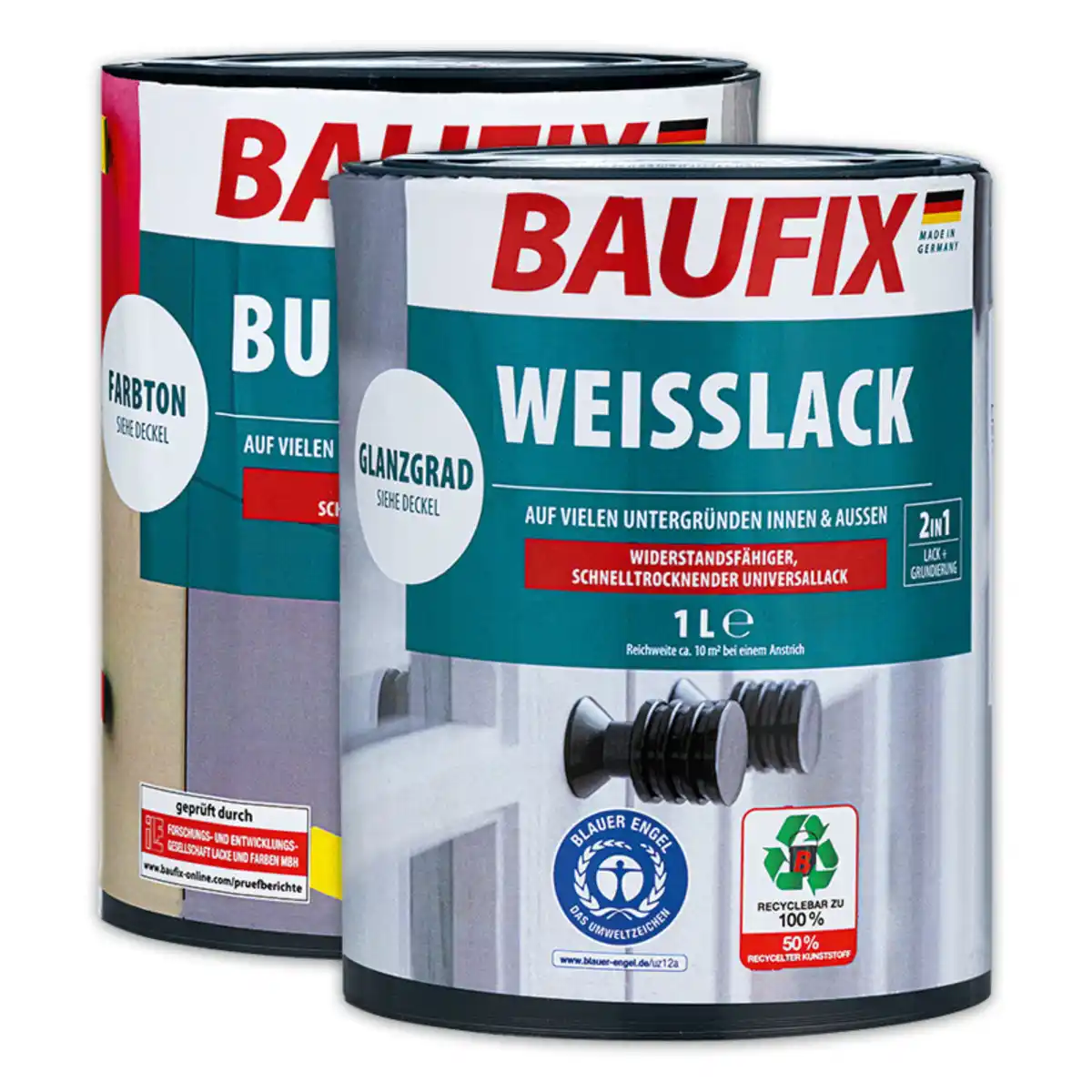 Bild 1 von Baufix Buntlack / Weißlack 2in1
