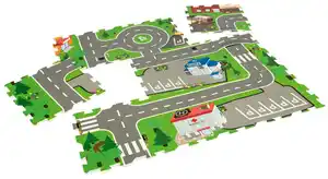 KIDLAND® Puzzlematten »Stadt«, 9-teilig