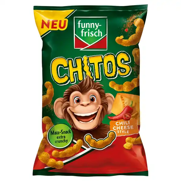 Bild 1 von FUNNY FRISCH, FF Chitos 80g, Chili Cheese