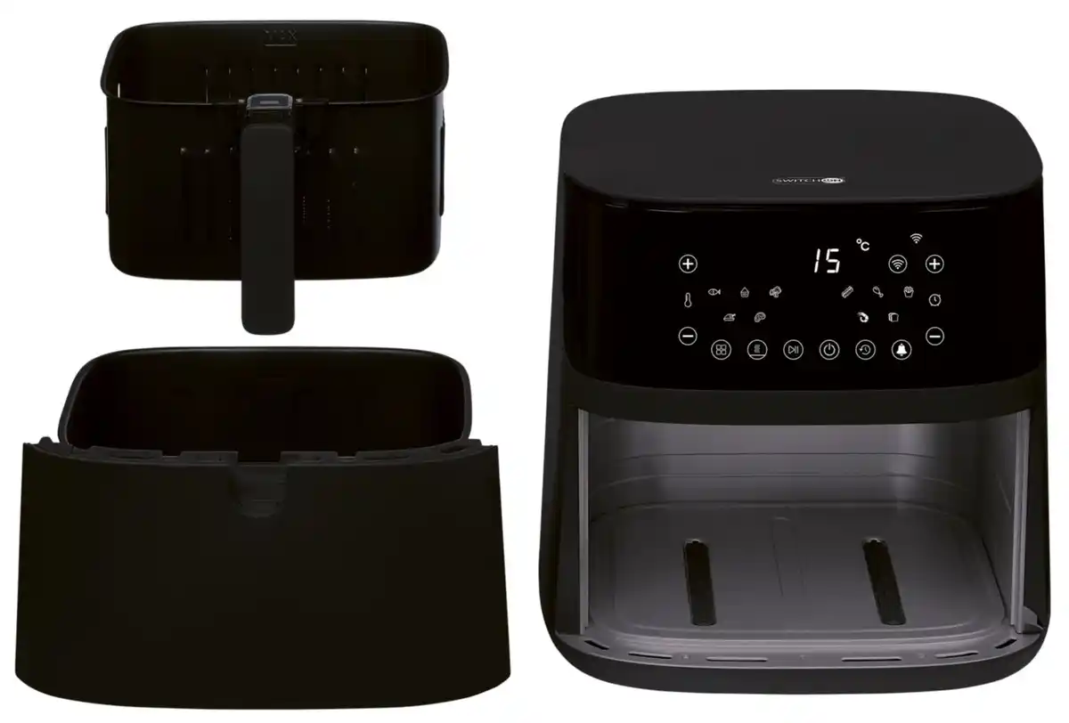 Bild 2 von SWITCH ON® WLAN-Heißluftfritteuse »Smart XL«