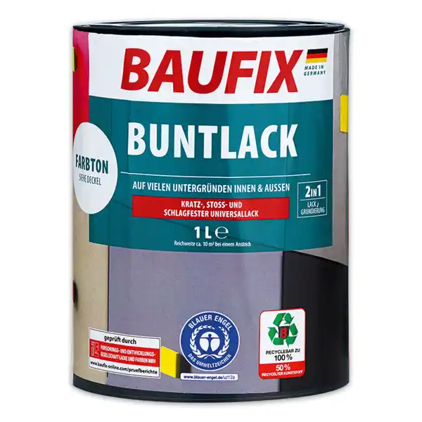 Bild 2 von Baufix Buntlack / Weißlack 2in1