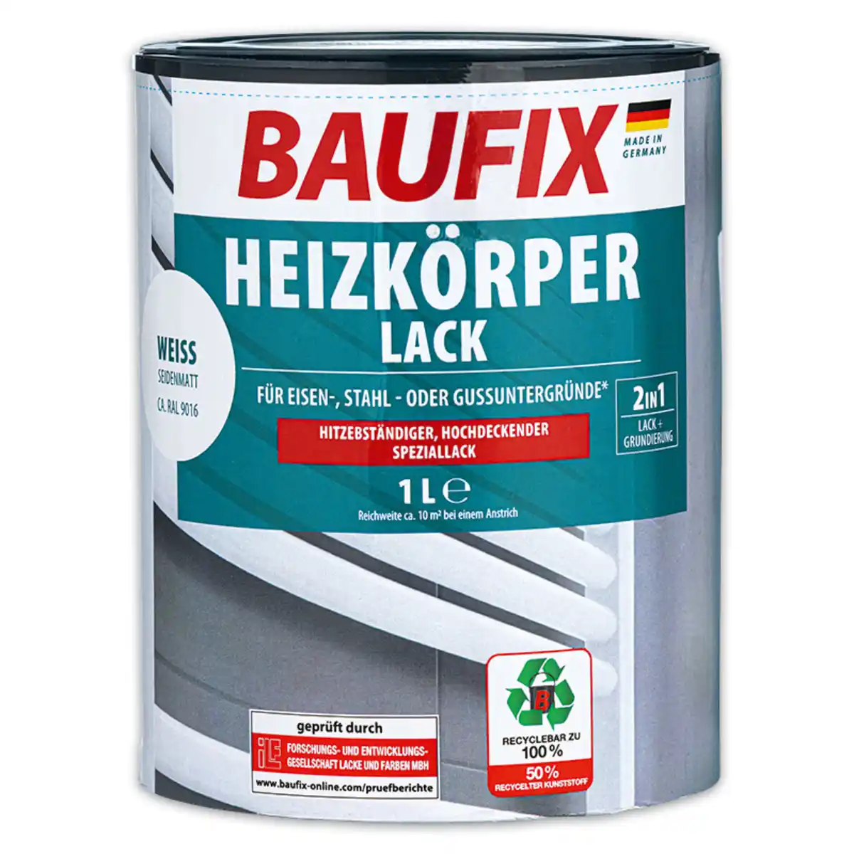 Bild 1 von Baufix Heizkörper Lack 2in1 Weiß