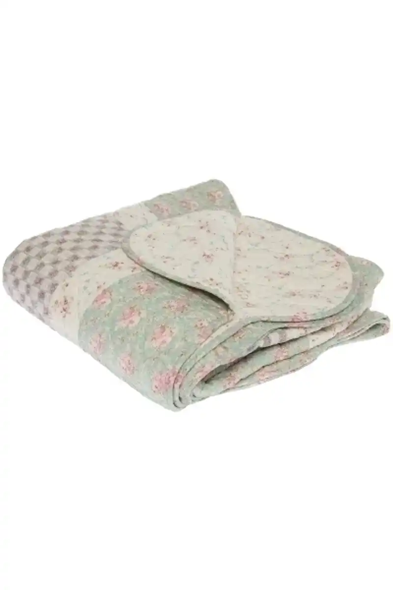 Bild 2 von Patchwork Decke "Elena I"