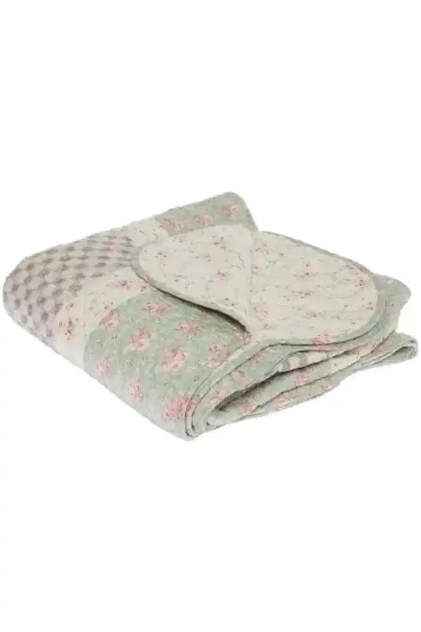 Bild 2 von Patchwork Decke "Elena I"