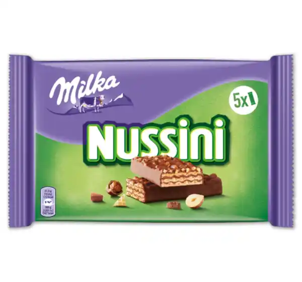 Bild 1 von MILKA Nussini Riegel*