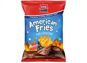 XOX American Fries BBQ-Curry Style