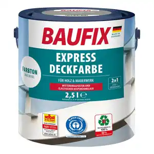 Express Deckfarbe mittelgrau