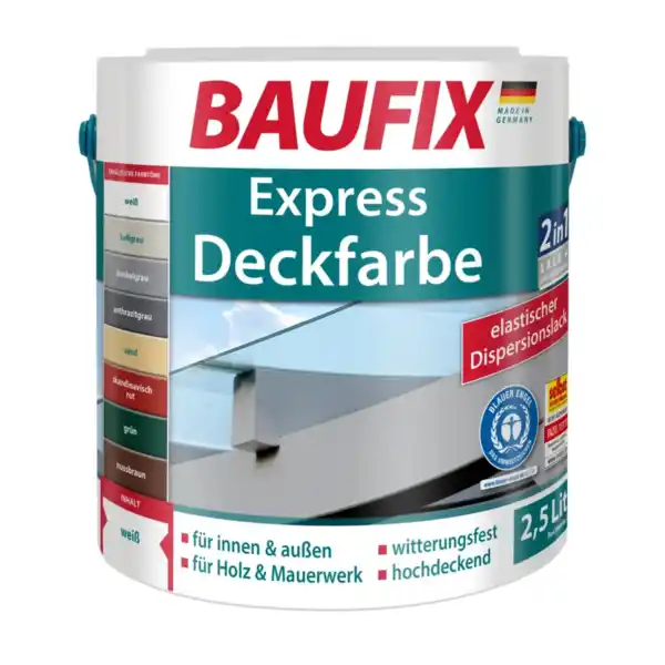 Bild 1 von Express Deckfarbe mittelgrau 2er Set