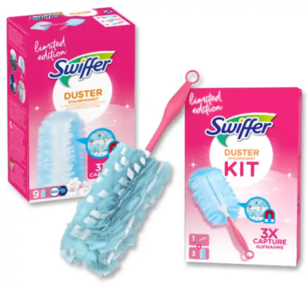 Bild 1 von SWIFFER Praktische Reinigungshelfer PINK EDITION*