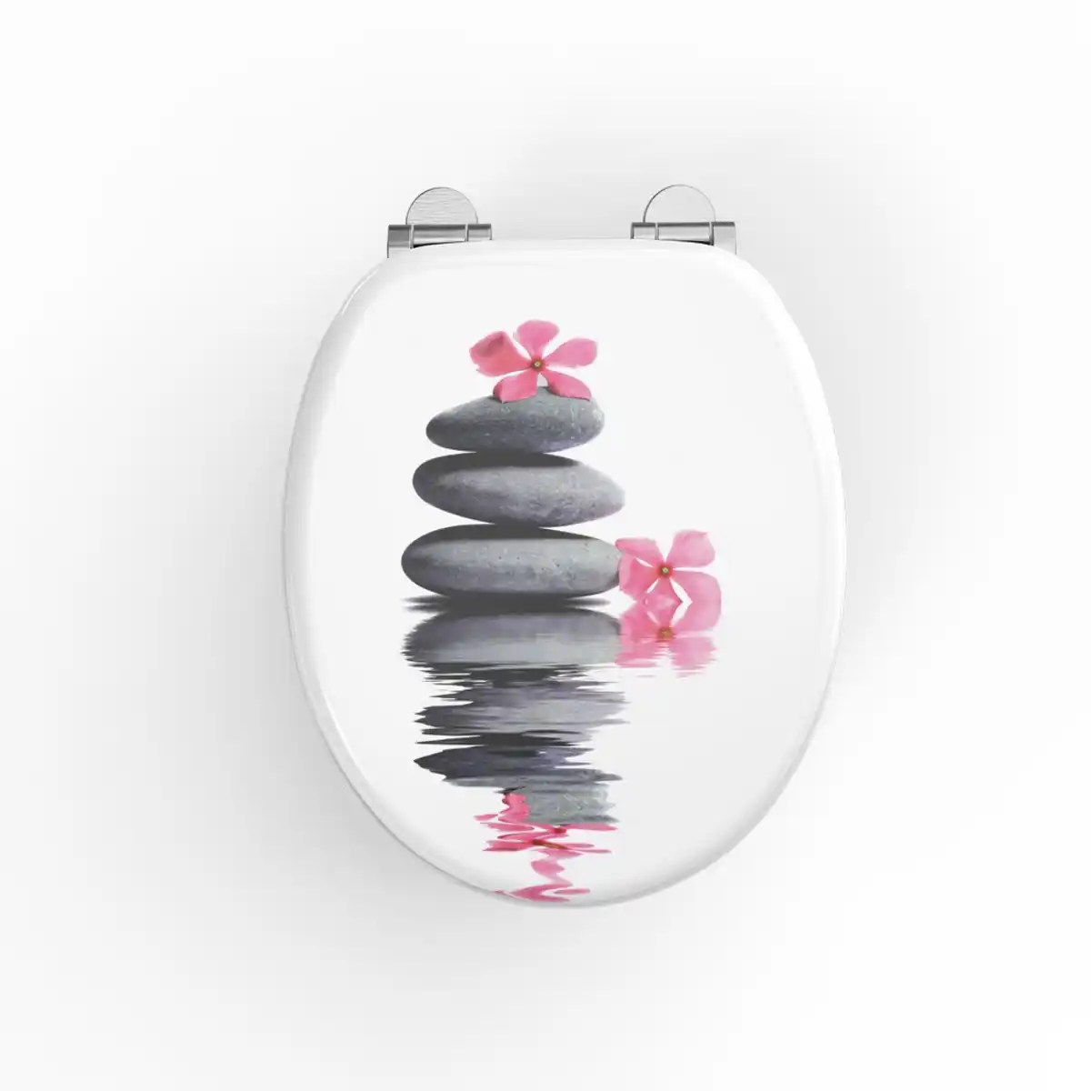 Bild 1 von Duschwell MDF WC-Sitz 3D - Steinturm Blume