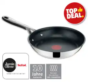 JAMIE OLIVER TEFAL Hochwertige Edelstahl-Pfanne*