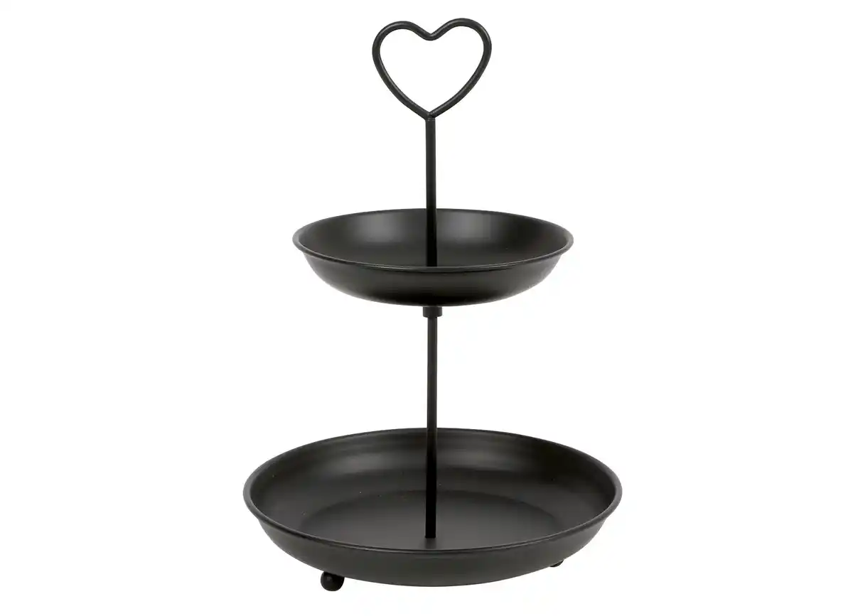 Bild 1 von Etagere Herzgriff 2-stöckig