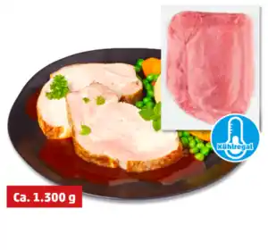 Frischer Schweine-Rückenbraten*