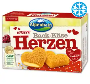 ALPENHAIN Back-Käse Herzen*