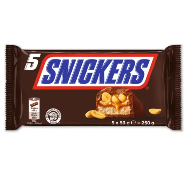 Bild 1 von SNICKERS Schokoriegel