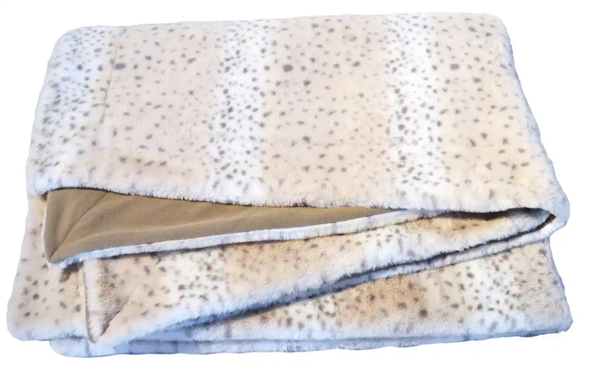 Bild 4 von Wohndecke "Schneeleopard" ca. 150 x 200 cm