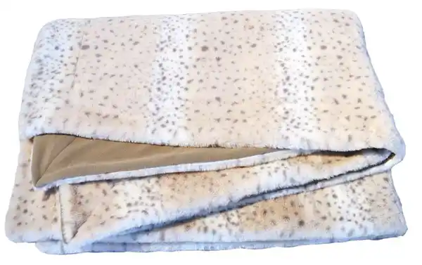 Bild 4 von Wohndecke "Schneeleopard" ca. 150 x 200 cm