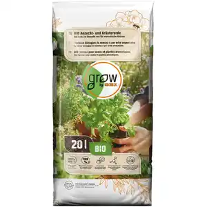 GROW by OBI BIO Anzucht- und Kräutererde, 20l