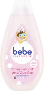 bebe ZARTPFLEGE Schaumbad und Dusche, 500 ml