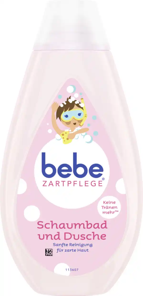 Bild 1 von bebe ZARTPFLEGE Schaumbad und Dusche, 500 ml