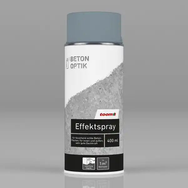 Bild 1 von toom Effekt-Sprühlack mittelgrau 400 ml