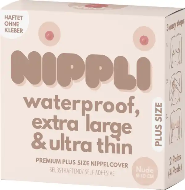 Bild 1 von Nippli Plus Size Nippelcover Nude selbsthaftend