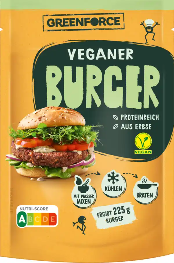 Bild 1 von Greenforce Veganer Burger Mix, 75 g