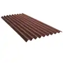 Bild 1 von Onduline Dach- und Wandplatte 'Base' rot 200 x 85,5 x 0,26 cm