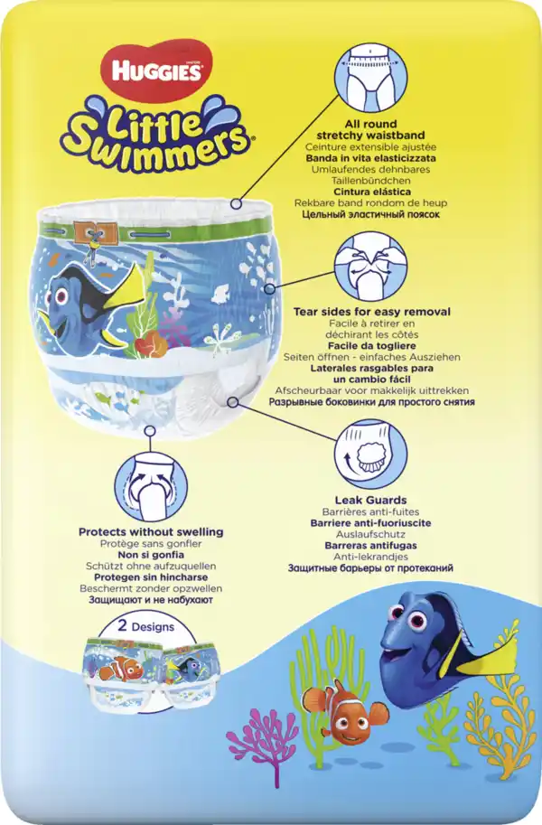Bild 2 von Huggies Schwimm-Windeln Größe 3-4