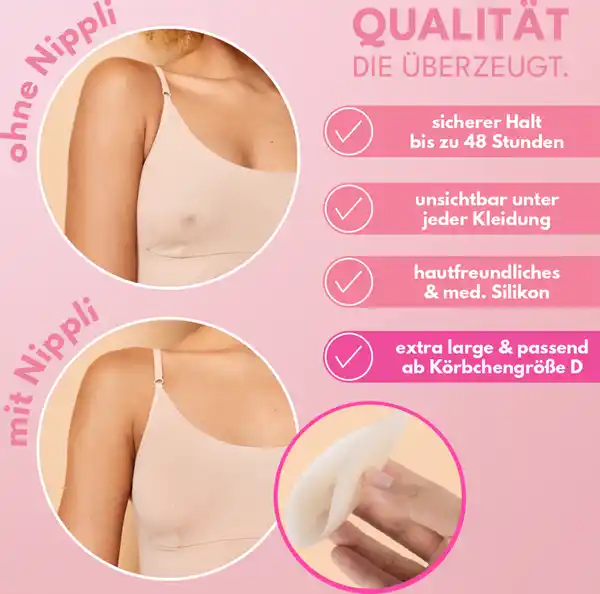 Bild 4 von Nippli Plus Size Nippelcover Nude selbsthaftend