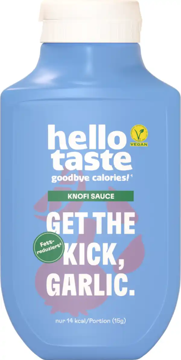 Bild 1 von hello taste Knofi Sauce, 300 ml