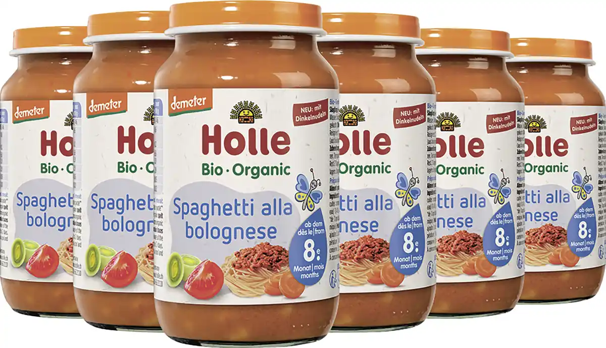 Bild 2 von Holle Spaghetti alla Bolognese ab dem 8. Monat, 220 g