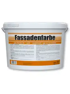 Fassadenfarbe weiß