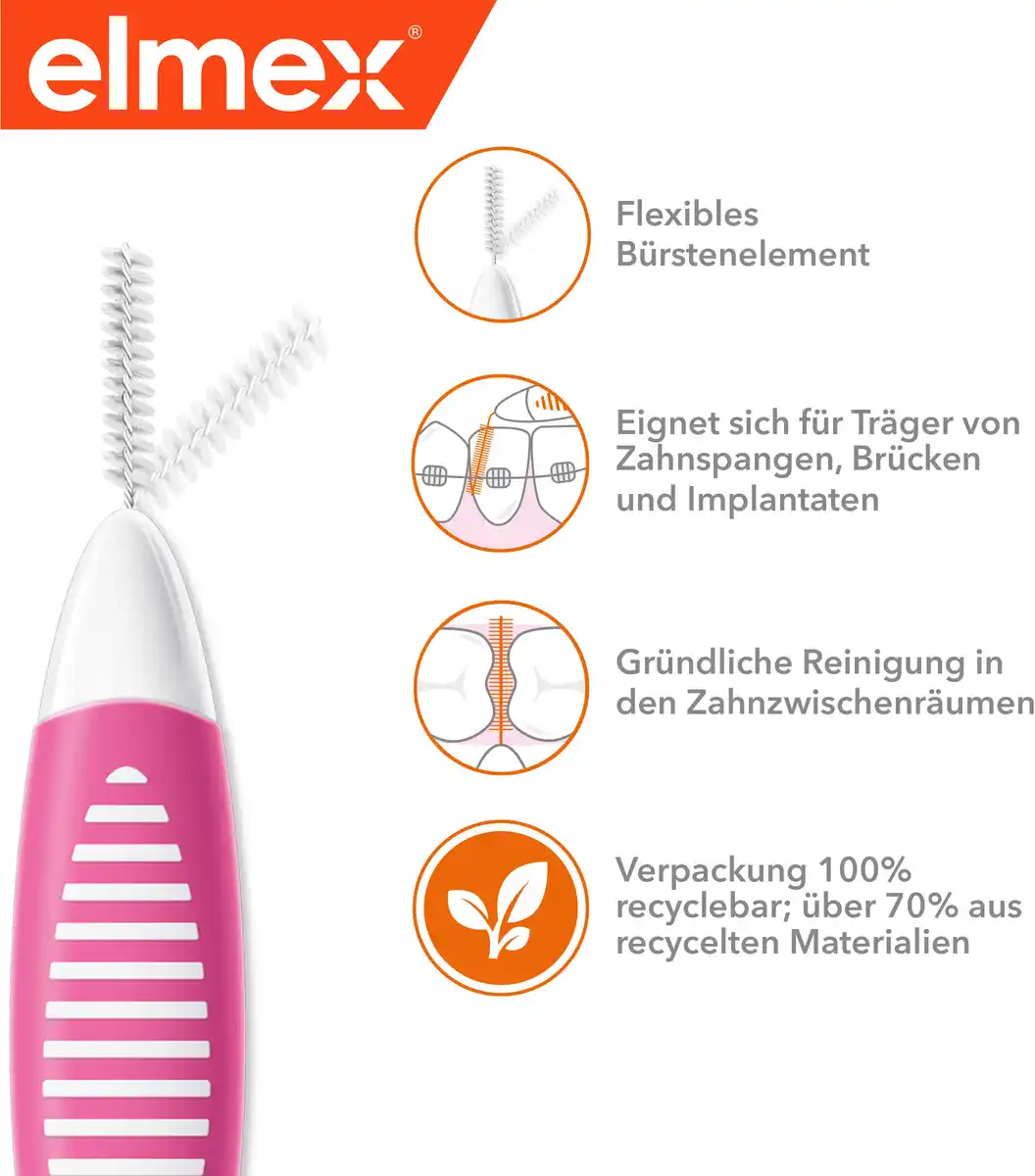 Bild 3 von elmex Interdentalbürste ISO Gr. 0, 0,4 mm