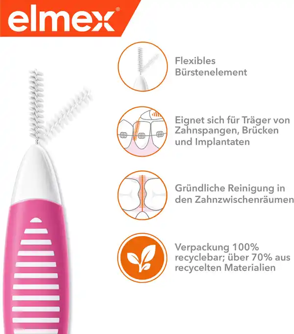Bild 3 von elmex Interdentalbürste ISO Gr. 0, 0,4 mm