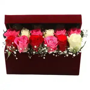 GARDENLINE Geschenkbox mit Rosen