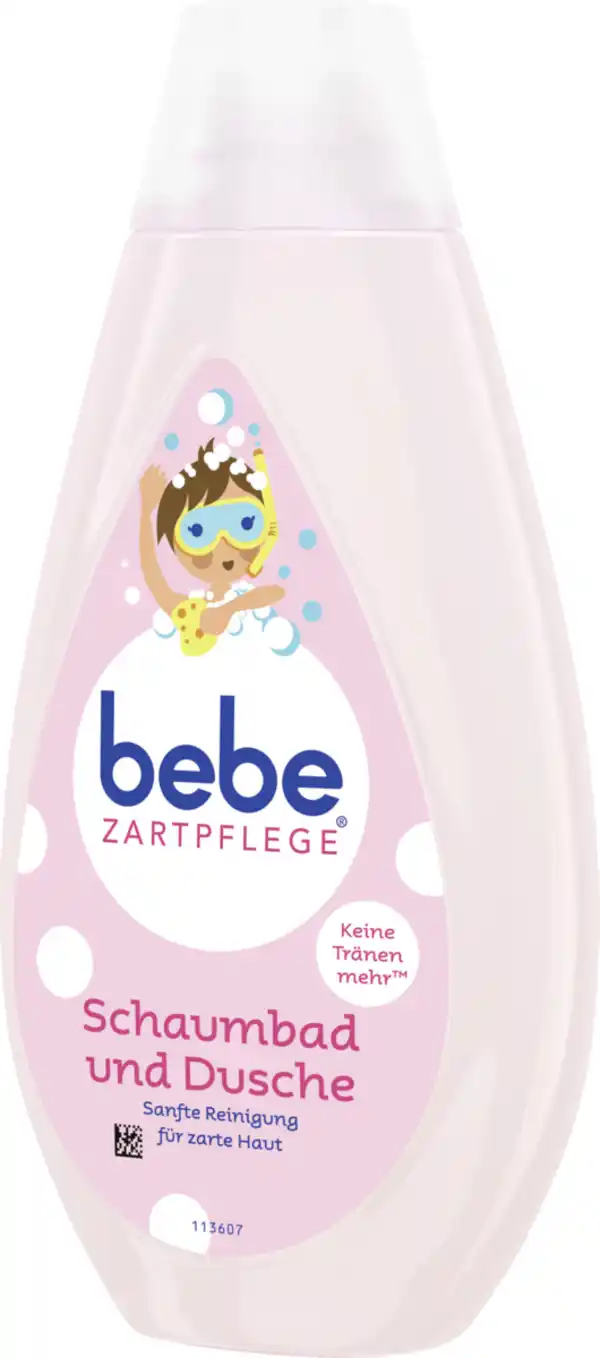 Bild 3 von bebe ZARTPFLEGE Schaumbad und Dusche, 500 ml