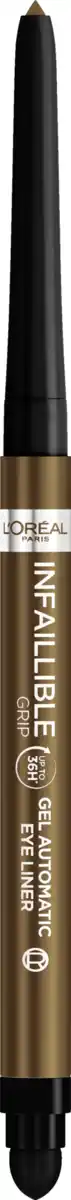 Bild 2 von L’Oréal Paris Infaillible Grip Gel Automatic Eyeliner 12 Bronzed Espresso