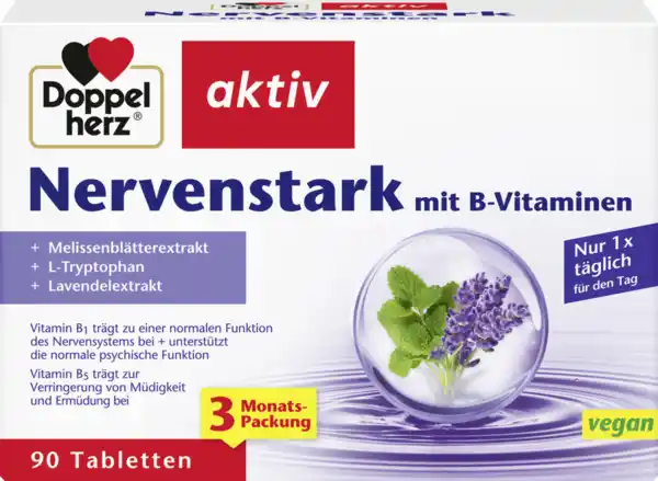 Bild 1 von Doppelherz aktiv Nervenstark Tabletten, 69 g