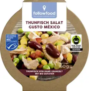 followfood Thunfisch Salat Gusto México, 160 g