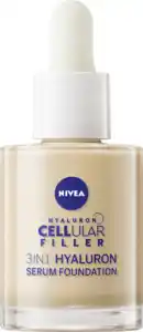 NIVEA Cellular Filler 3in1 Hyaluron Serum Foundation 02 Mittel, 30 ml