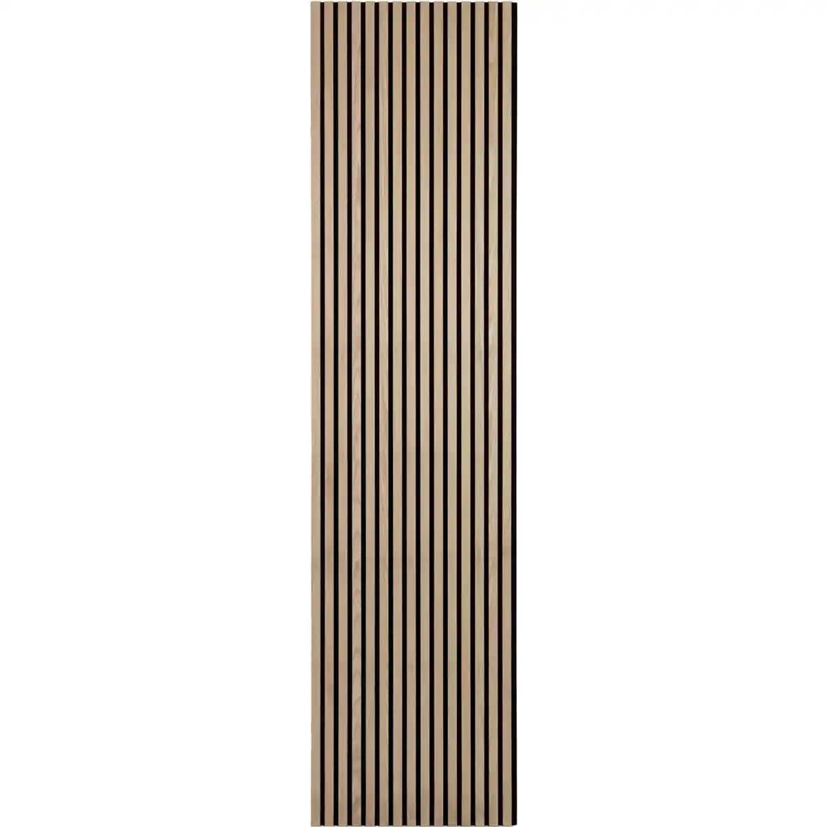 Bild 1 von ECON Akustikpaneel Eiche 240 cm x 60 cm x 1,8 cm MDF Schwarz