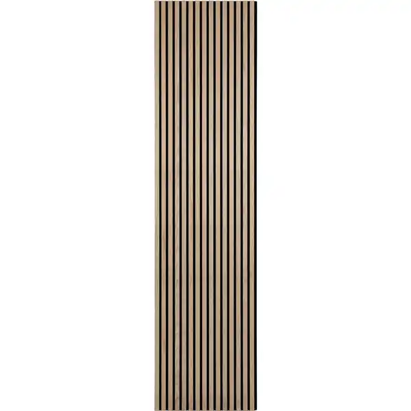 Bild 1 von ECON Akustikpaneel Eiche 240 cm x 60 cm x 1,8 cm MDF Schwarz