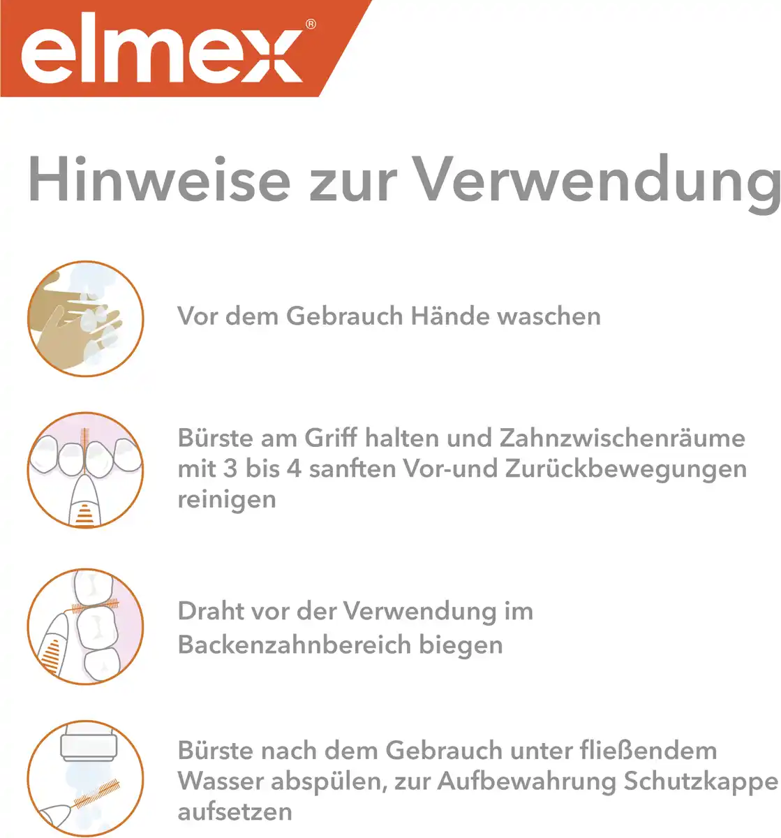Bild 4 von elmex Interdentalbürste ISO Gr. 0, 0,4 mm