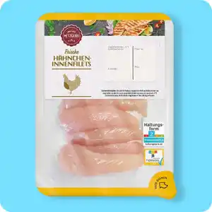 MEINE METZGEREI Hähnchen-Innenfilets, Haltungsform 2: Stallhaltung Plus⁹