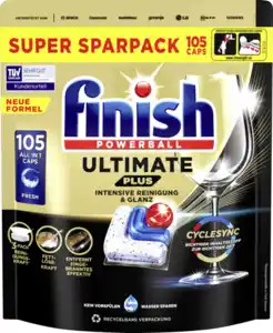 Finish Ultimate Plus All in 1 Caps Super Sparpack