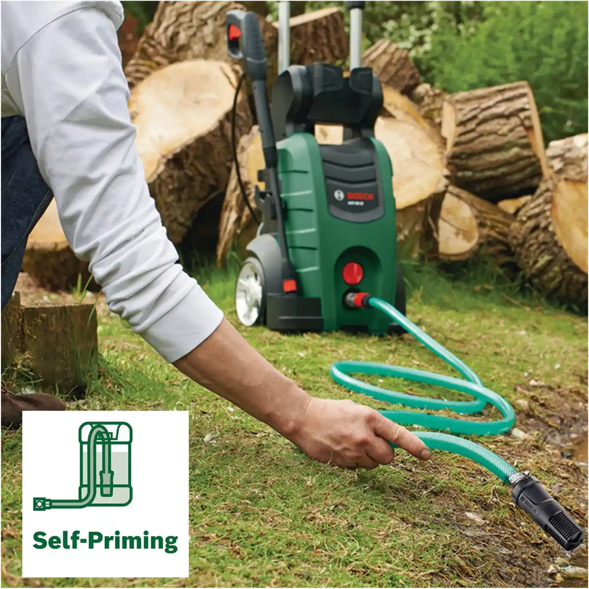 Bild 4 von Bosch Hochdruckreiniger Universal Aquatak 125 mit Zubehörset Home and Car