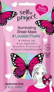 Selfie Project Perfektionierende Tuchmaske #Love is in the Air