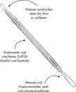Bild 2 von Tweezerman No-Slip Skin Care Tool - Mittesserentferner